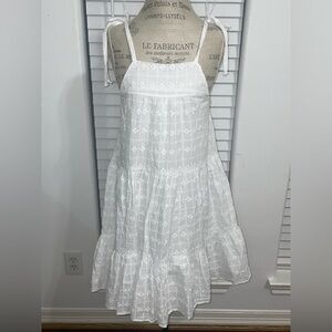 Embroidered Flowy Dress
